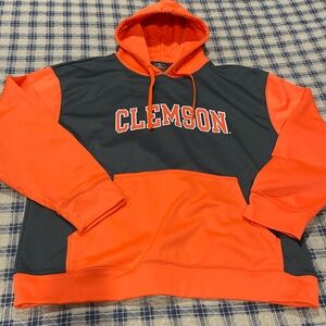 Men’s Clemson Tigers Front Pocket Hooded Sweatshirt